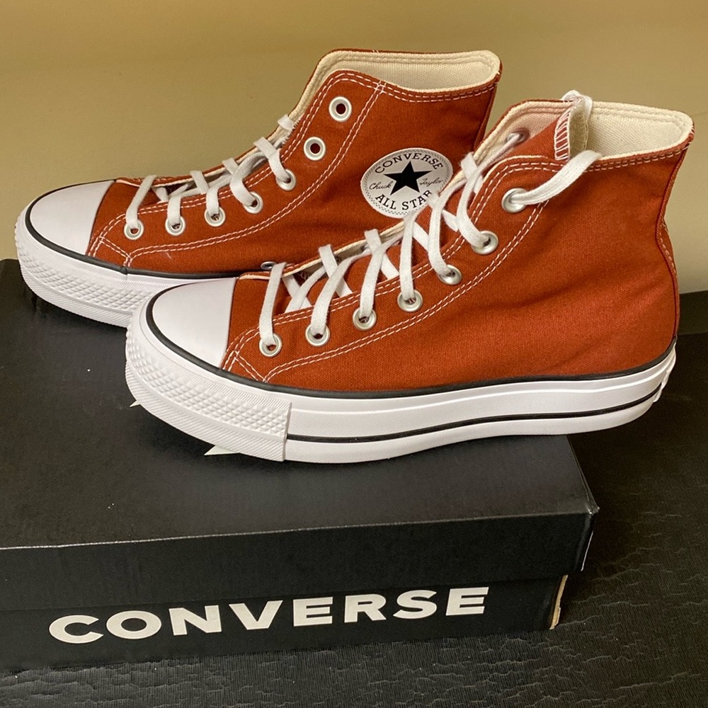 Converse High-top Platform Sneakers - Size 7 1/2